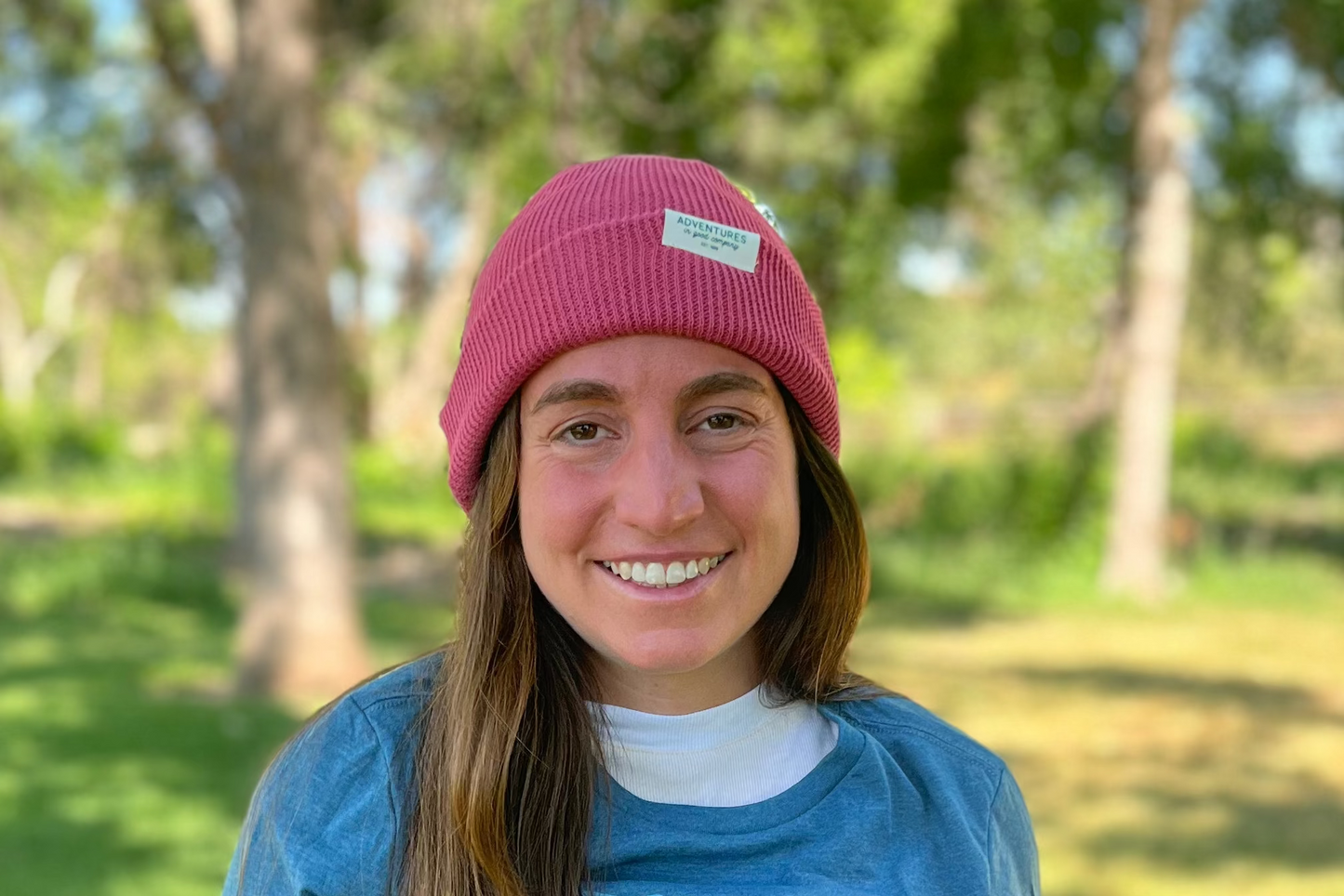 AGC Classic Knit Beanie - Rose