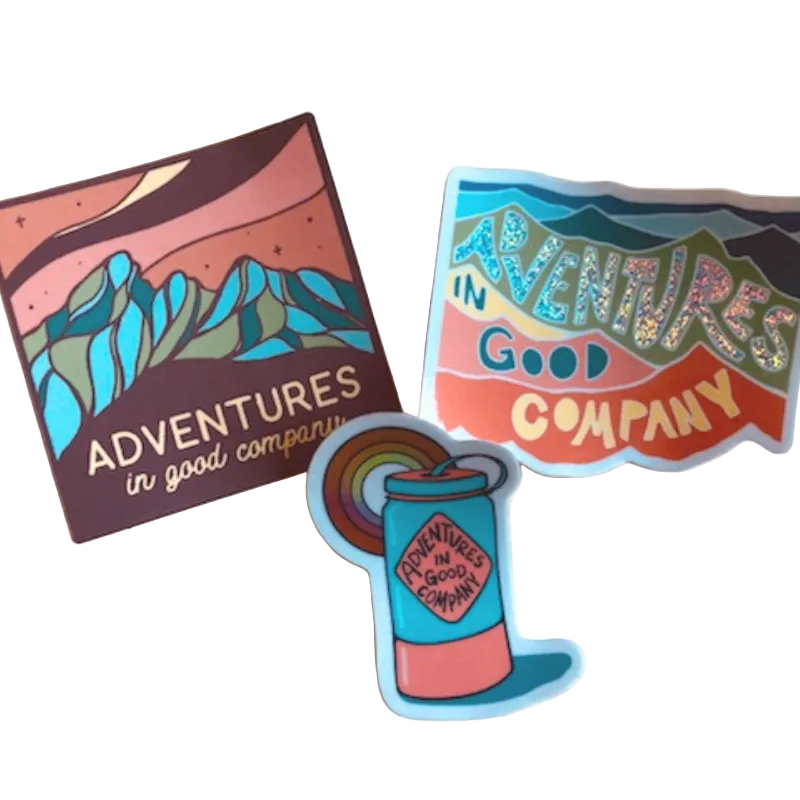 Adventures in Good Company Sticker Set