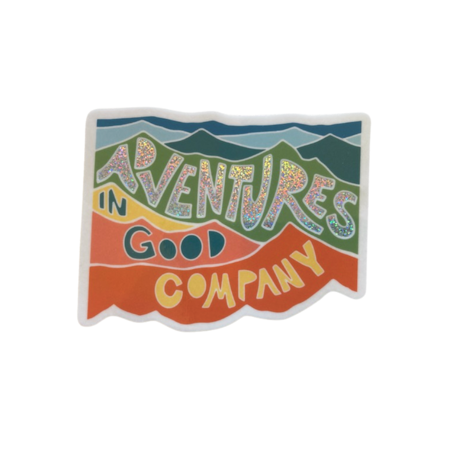 Adventures In Good Company Stardust Sticker The Good Adventure Shop Adventures in good company stardust sticker the good adventure shop