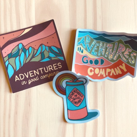 Adventures in Good Company Sticker Set