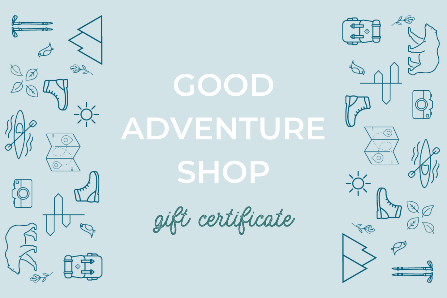 The Good Adventure Shop Gift Card